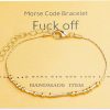 Bosteda Inspirational Gifts For Women, Morse Code Bracelets For Women And Men, Teen Girls Friendship, Motivational Courage Perfect For Birthday, Christmas, Valentine'S Day, Mother'S Day Gift Clearance