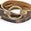 SPUNKYsoul Spunkysoul Handmade 5 Wrap Leather Circle Bracelet For Women Best