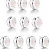 GW Gw Clip Stopper Charms 925 Sterling Silver Round Rondelle Spacer Beads For Charm Bracelets, Gift For Women Girls New