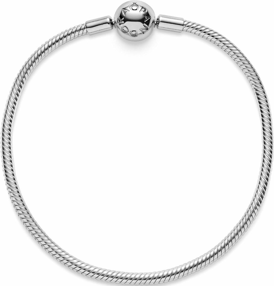 Pandora Pandora Smooth Silver Clasp Bracelet New