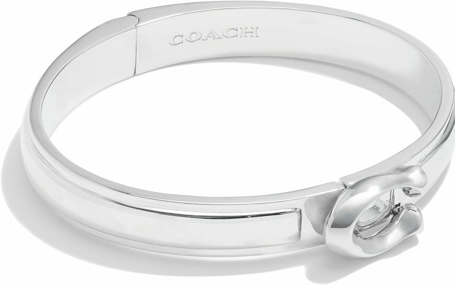 Amazon Coach Women'S Signature Tabby Bangle Bracelet Wholesale