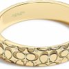 Amazon Coach Quilted C Hinged Bangle Bracelet Best