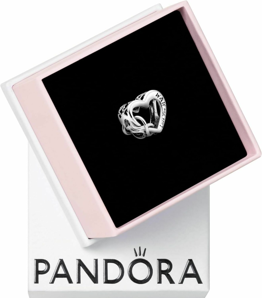 Pandora Pandora Love You Mom Infinity Heart Charm - Compatible Moments Bracelets - Jewelry For Women - Mother'S Day Gift - Made With Sterling Silver - With Gift Box Online