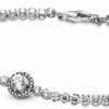 Pandora Pandora Sparkling Halo Tennis Bracelet - Silver Bracelet For Women - Features Sterling Silver & Cubic Zirconia - Gift For Her, With Gift Box Wholesale