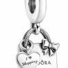 Pandora Pandora Shopping Bag Dangle Charm - Compatible Moments Bracelets - Jewelry For Women - Gift For Women - Made With Sterling Silver, No Gift Box Online