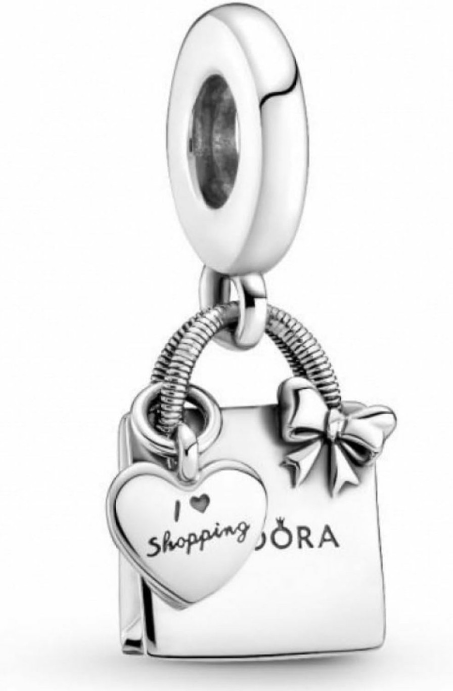 Pandora Pandora Shopping Bag Dangle Charm - Compatible Moments Bracelets - Jewelry For Women - Gift For Women - Made With Sterling Silver, No Gift Box Online