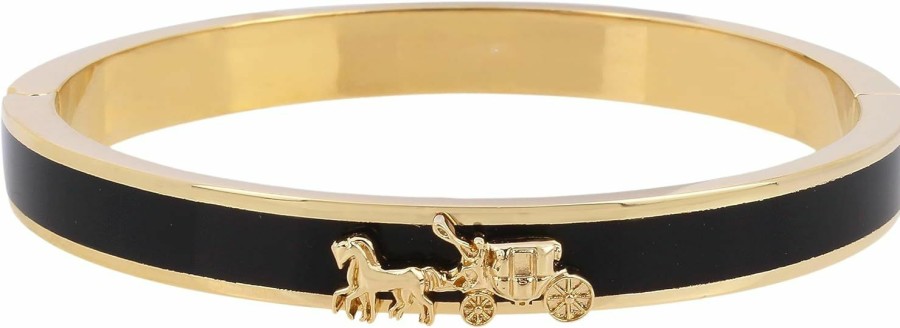 Amazon Coach Horse & Carriage Enamel Hinge Bracelet Best