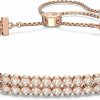 SWAROVSKI Swarovski Subtle Bracelet Jewelry Collection, Clear Crystals New