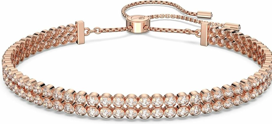 SWAROVSKI Swarovski Subtle Bracelet Jewelry Collection, Clear Crystals New