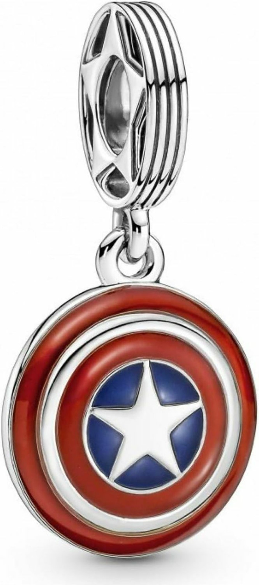 Pandora Pandora 790780C01 Marvel The Avengers Captain America Shield Charm New