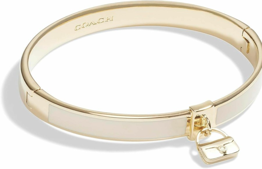 Amazon Coach Women'S Iconic Tabby Bangle Bracelet Clearance